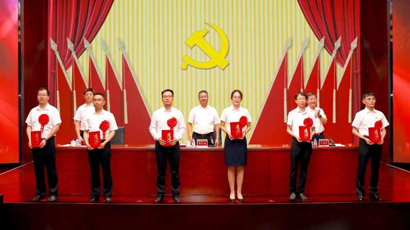 中國化學(xué)天辰公司黨委召開慶祝中國共產(chǎn)黨成立104周年大會6