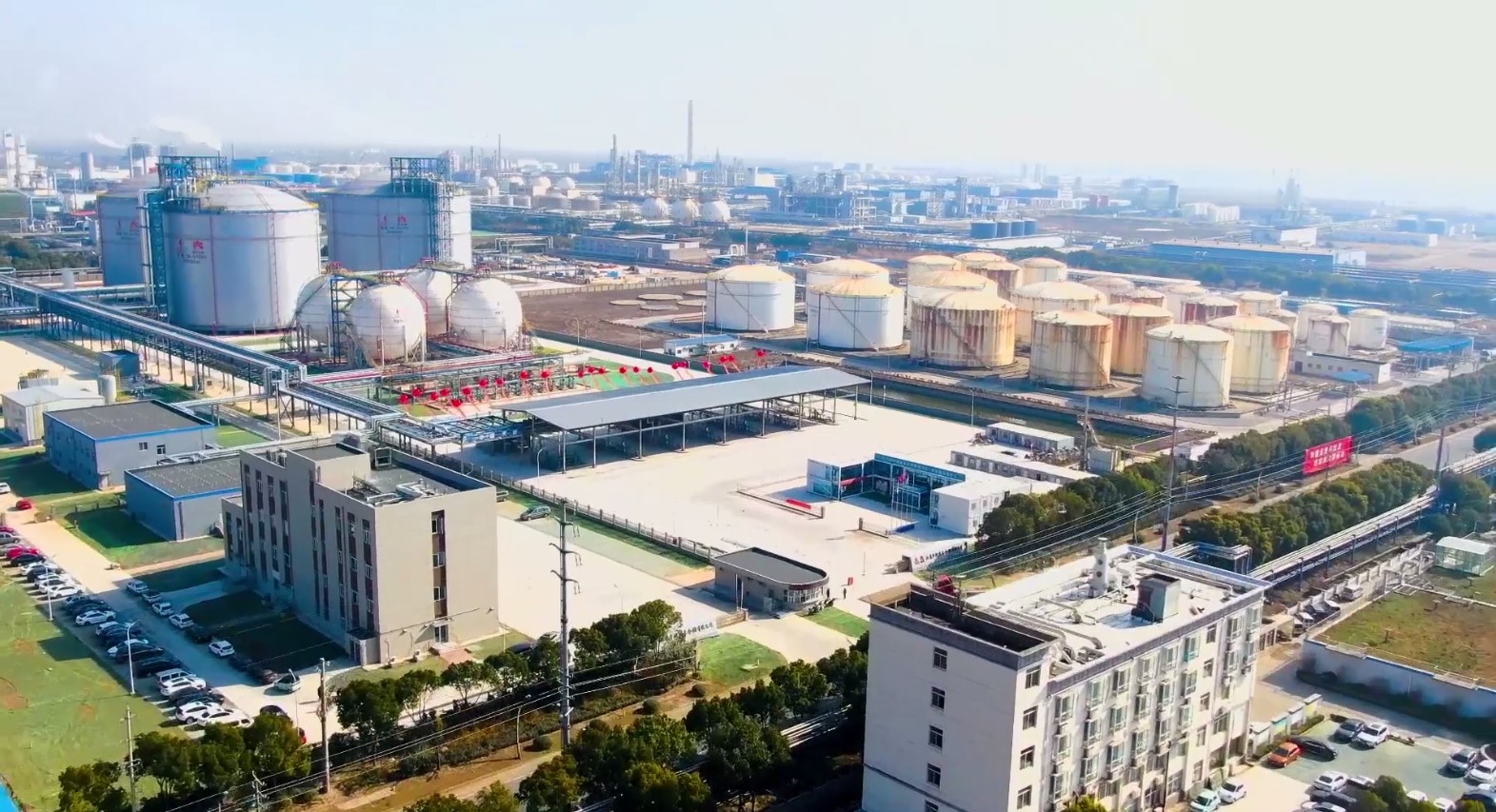 江蘇中燃延長液態(tài)烴倉儲項目（江蘇）