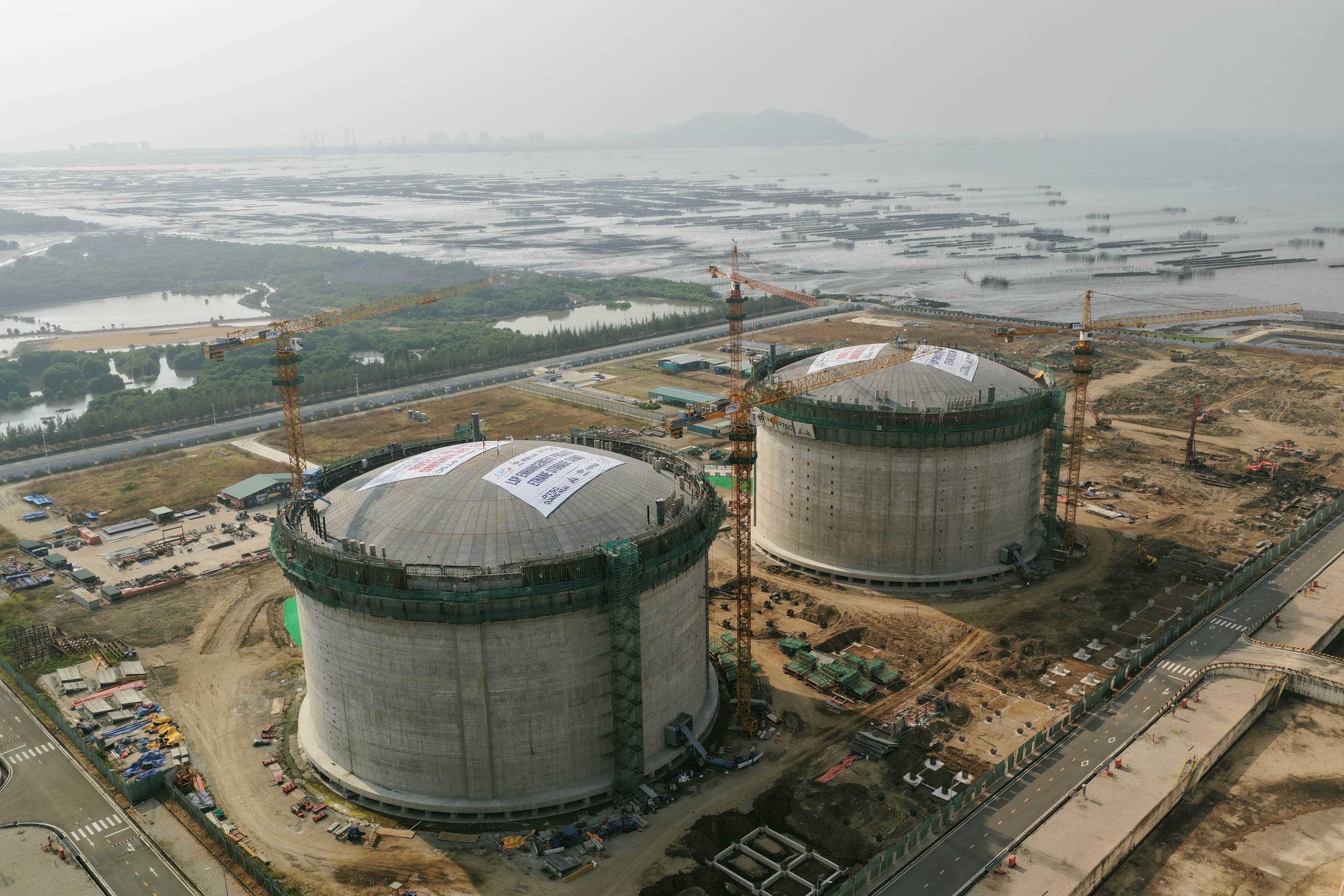 越南龍山石化乙烷罐項目（越南）