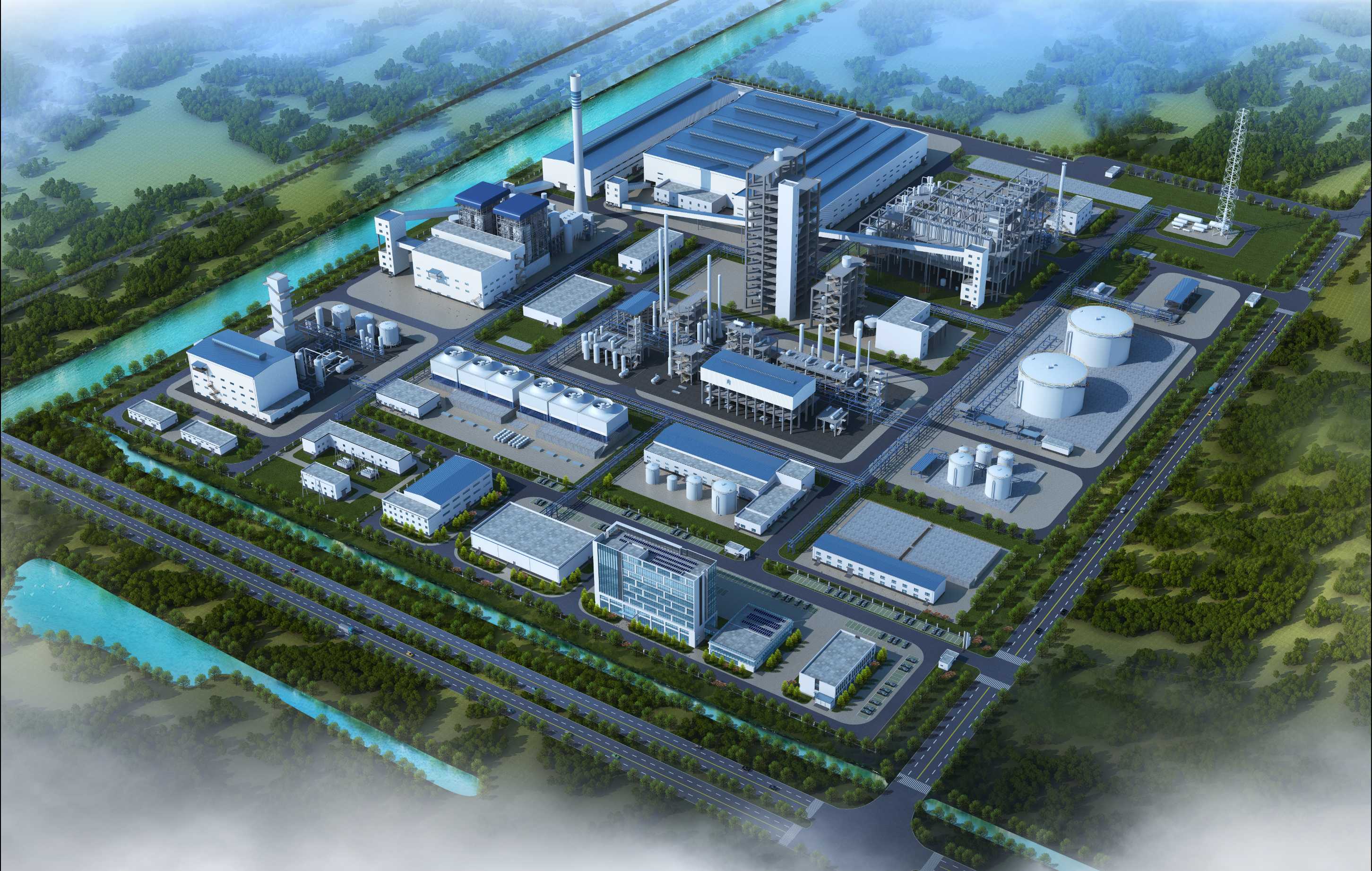 嵐?jié)纱筘S港年產(chǎn)30萬(wàn)噸綠色甲醇項(xiàng)目（江蘇）