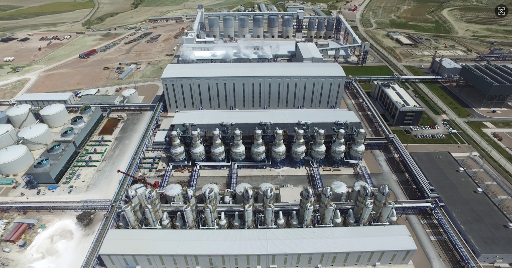 吉奈爾集團(tuán)卡贊250萬(wàn)噸/年純堿及400兆瓦熱電廠(chǎng)項(xiàng)目(土耳其)