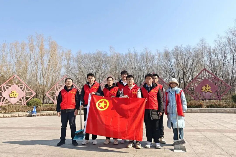 弘揚雷鋒精神 匯聚青春動能 | 天辰公司團委在多地開展“學雷鋒”志愿服務活動