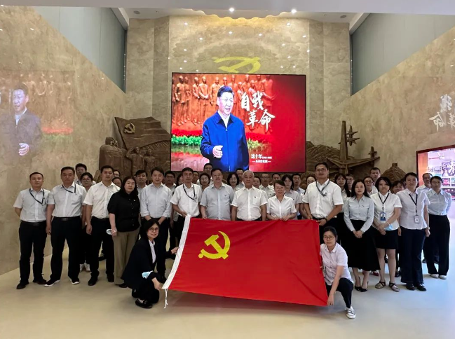 主題教育 | 賡續(xù)紅色血脈 永葆清廉本色——趙光明一行赴北辰區(qū)紀(jì)律教育中心開展主題活動