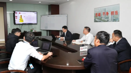 天辰公司卞明赴上海分公司黨支部 講授“認(rèn)真學(xué)習(xí)全會精神，向著目標(biāo)奮勇前進”黨課