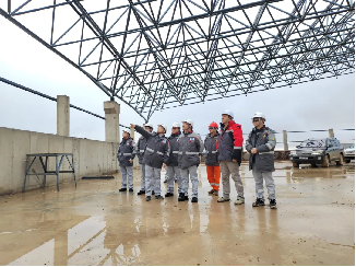 Liang Junxiang Conducts Research and Inspection on the EuroChem Sulfuric Acid Project in Kazakhstan